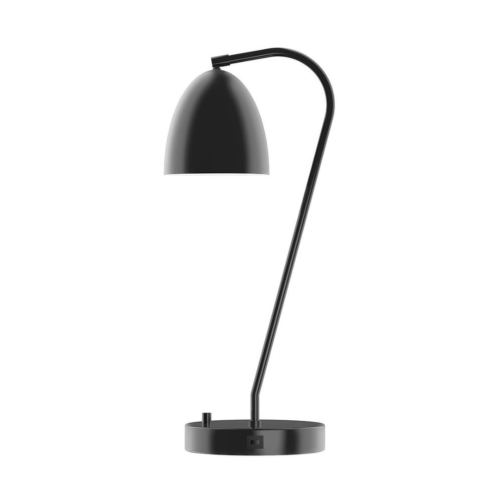Montclair Lightworks TLC417-41 23" J-Series Table Lamp Black Finish